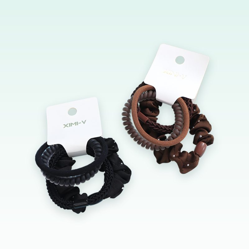 Scrunchie flokësh moderne