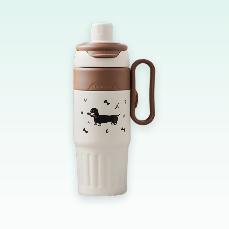 Shishe uji 760ml me dorezë (e bardhë)