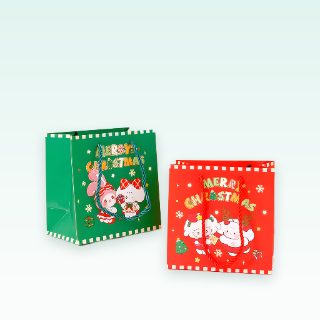 Qese dhurate Krishtlindjesh Puff (S)